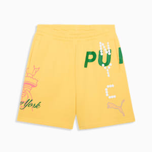 Wardrobe Essentials Bright Lights NYC Flagship Men's 7" Shorts, Sunny Yellow, extralarge